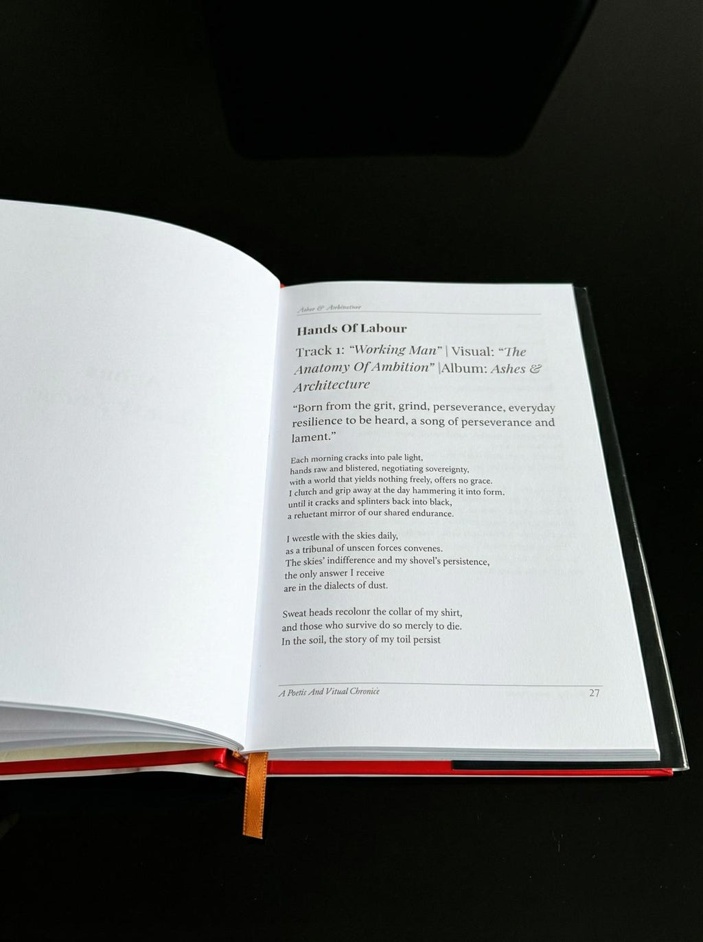 Ashes & Architecture: A Poetic And Visual Chronicle